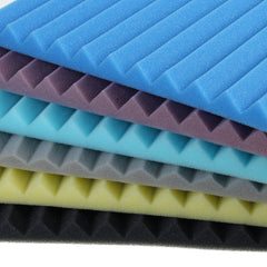 16 Pcs Soundproofing Wedges Acoustic Panels Tiles Insulation Closed Cell Foams