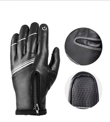 Winter Cycling Gloves Touch Screen MTB Bike Glove Warm Fleece Thermal Ski Fishing Men Motorcycle Gloves
