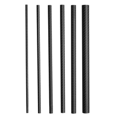 Dia 8-32mm Wall 1mm 3K Carbon Fiber Tube Pipe Glossy Wrapped for RC Air Model