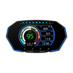 4Inch F11 HUD Head Up Display Car Speedometer OBD GPS System Gradiometer Auto Diagnostic Tool