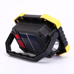 20W Solar Camping Light USB COB Work Light 180 Rotation 3 Modes Outdoor Travel Warning Lantern