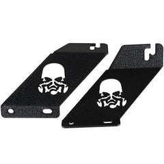 1 Pair 20inch LED Light Bar Hood Mounting Brackets Fit for 07-16 Jeep Wrangler