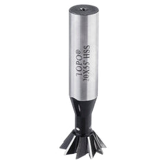 55 Degree 8-20mm Dovetail Groove HSS Straight Shank Slot Milling Cutter End Mill CNC Bit