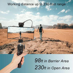 Wireless Lapel Microphone Receiver Kit mini 2.4G Video Recording Mic Tripod phone holder for Camera DSLR Smartphon