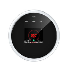 Smart WIFI Gas Detector LCD Displays Smoke Combustible Gas Sensor Alarm Voice Prompt Home Security Accessories