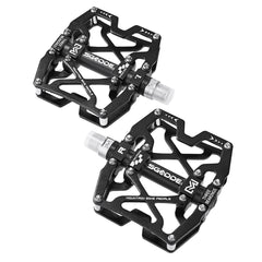 1 Pair Anti-slip Bike Pedals 3 Bearing Aluminum Alloy Cycling Bicycle Platform Bicycle Pedal Bike Accessories Part for Road bmx Mtb Bicycle