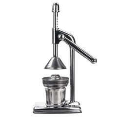 Stainless Steel Manual Citrus Juicer Orange Lemon Manual Juice Squeezer Silver