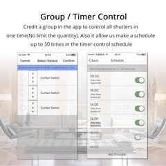 Google Home Alexa Curtain Switch Blind Switches For Standard Roller Motor Slide Engine Wifi APP Siri Control
