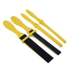 Manual Sandpaper Clamp Sanding Stick Plastic Straight Edge Roll Stick