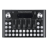Live Sound Card Webcast Headset Mic Voice Control Bluetooth for Phone Computer