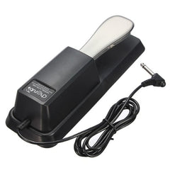 Metal Pedals Portable Damper Sustain Pedal for Keyboard Piano Instruments