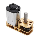 DC12V 105rpm 1:200 Ratio DC Motor Permanent Magnet Reduction Gear Motor