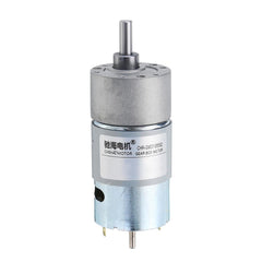 DC 12V 190rpm Gear Motor Double Shaft DC Motor