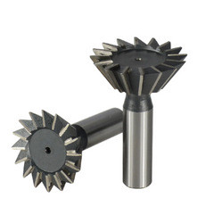 45 55 60 Degree Dovetail Milling Cutter CNC Planer Straight Shank High Speed Steel