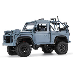 2.4G 4WD Proportional Control Rc Car with LED Light Climbing Off-Road Truck RTR Toys Blue