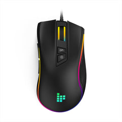 Wired RGB Gaming Mouse USB Wired 7200DPI 9 Programmable Buttons Mouse for Computer PC Laptop