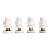4pc Partiality Shower Bath Door Rollers Runners Wheels Pulleys