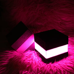 LED Cube Night Light USB Rechargeable Touch Night Light Bar Cafe Restaurant Decoration Atmosphere Light