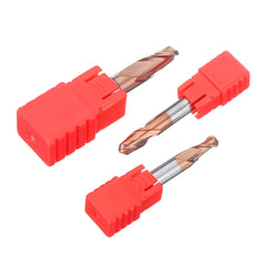 7pcs 1-8mm Solid Carbide Straight End Mill 4 Flute Milling Cutter CNC Tool