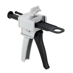 50ml/75ml AB Glue Applicator Dispenser Impression Mixing Dispensing Handle Spread Applicator Glue Nozzles Cartridge for 10:1 Glue Mixing Tube