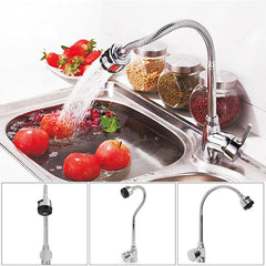 Kitchen 360 Swivel Spout Single Handle Sink Faucet Pull Down Spray Mixer Tap