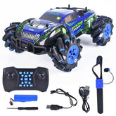 4-Wheel Drive Gesture Sensing Dual RC Light Music Dancing 360 Rotating Off-Road Climbing RC Car