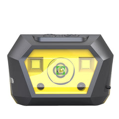 650LM XPE+SMD Smart Sensor Mini Headlamp 2Modes USB Rechargeable Waterproof Outdoor Riding Fishing Headlamp