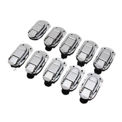 10pcs Spring Draw Toggle Latch Chest Box Suitcase wooden Box Buckle Aluminum Box Accessories