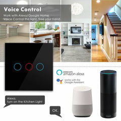 WIFI Smart Remote Control Touch Switch Mobile Phone Remote Control Single Fire Wire Version