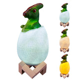 Decorative 3D Deputy Dinosaur Egg Smart Night Light Touch Switch 3 Colors Change LED Nightlight For Christmas Gifts
