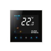 LCD Touch Screen Smart Wireless Zwave Wall-hung Boiler Thermostat Floor Heating Controller
