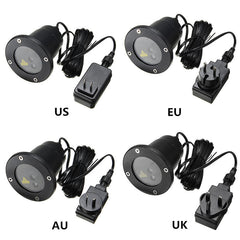 Remote Xmas Pattern Waterproof Projector Stage Light Garden Christmas Tree Landscape Lamp