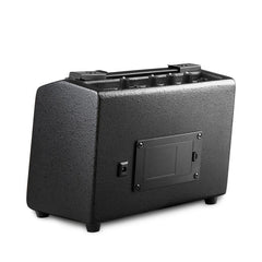 10W Portable Guitar Amplifier Guitar Speaker Built-in Rechargeable Battery with Drum Machine Support Microphone/AUX Input