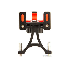 Aluminium Alloy Phone Holder With Bike Headlight 4.5-6.4inch Phone Clip Stand For Cycling