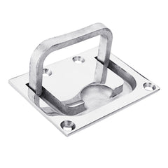 Stainless Steel 316 Flush Hatch Lift Ring Hatch Pull Handle Locker Cabinet Hardware