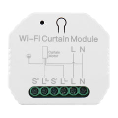 WiFi Mini Smart Curtain Switch Module Roller Blinds Shutter Motor Tuya APP Remote Control Work with Alexa Google Home
