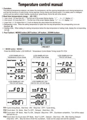 UK Plug Multifunctional Digital Temperature Controller Socket Thermostat Socket with Timer Switch