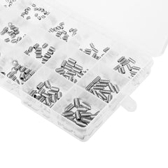 M3/M4/M5 300Pcs Allen Hex Socket Set Grub Screw Cone Point 3-10mm Assortment Kit