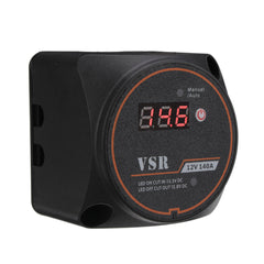 12V 140A Automotive Dual Battery Digital Display Isolator Relay Protection Voltage Split Charge Relay