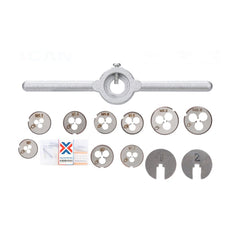 31pcs Multifunction Tap Die Set M1-M2.5 Metric Thread and Screw External Cutting Tapping Hand Tool Kit