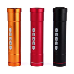 Bike Outdooors Speaker Flashlight Light Powerbank Mountain Bicycle Lamps Support Tf Card