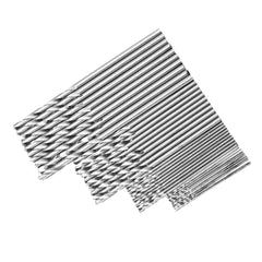 40Pcs 0.6/1.0/1.5/2.0mm HSS Twist Drill High Speed Steel Metric Drilling Bits Set