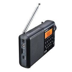 Radio FM AM SW Full Band Mini Portable Retro Semiconductor TF Card MP3 Speaker