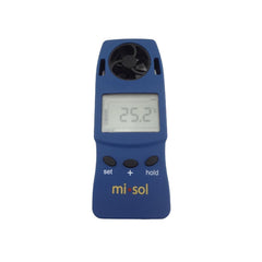 1 UNIT Of Weather Station Handheld Anemometer With Tripod Wind Speed Wind Chill Thermometer