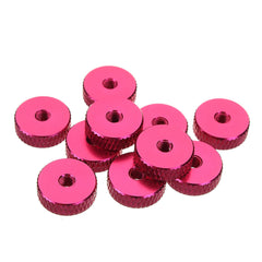 M4AN2 10Pcs M4 Big Cup Head Screw Washer Spacer Bolt Gasket Aluminum Alloy Multicolor
