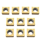10Pcs Inserts Carbide Coated Milling Cutter