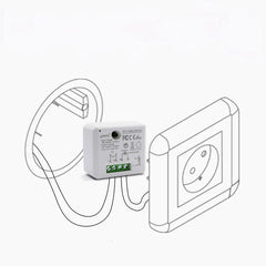 Smart Smart Socket Switch Module 10A 110V 240V 2500W Controller Voice Control Timer Switch Support Alexa Google IFTTT
