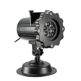 12 Patterns 4W Outdoor LED Projector Stage Light Waterproof Lawn Garden Landscape Christmas Decor