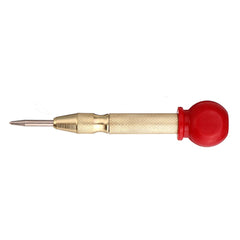 21Pcs Self-Centering Hinge Tapper Core Drill Bit Step Set with Automatic Center Punch for Adjustable Door Window Spring Loaded Metal
