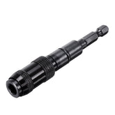Black/Silver Magnetic Screw Holder Angle Magnetic Pivoting Bit Tip Holder Magnetic Screwdriver Drill Bit Drive Guide Extensions Adapter
